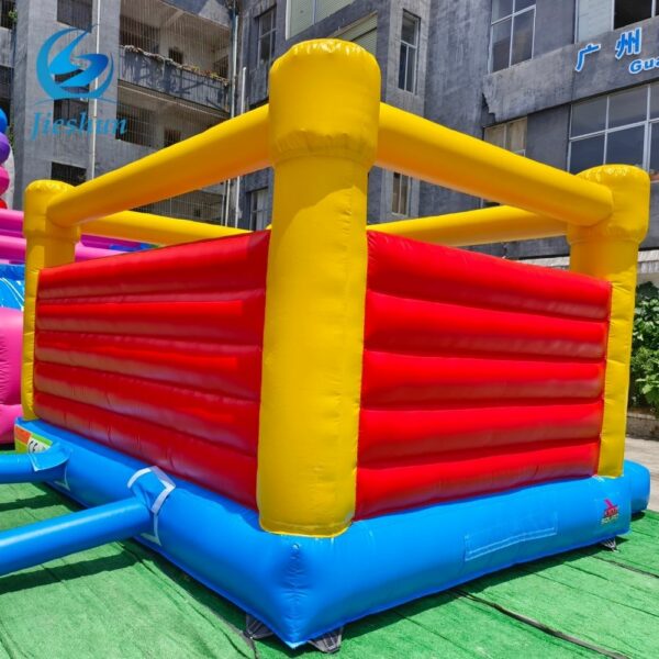 Hot sale Pastel Inflatable Castle Lighter Bounce Jumping Playhouse Wedding Bouncer - Image 5