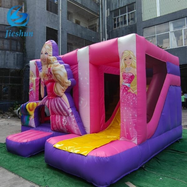 Factory Custom Inflatable Jumper Bouncy Castle Jumping Castle Inflatable  Princess Bounce House For Sale - Image 2