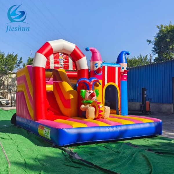 Hot Sale bouncy castle with slide jumping castle inflatable clown bouncer inflatable castle bounce house for kids - Image 4