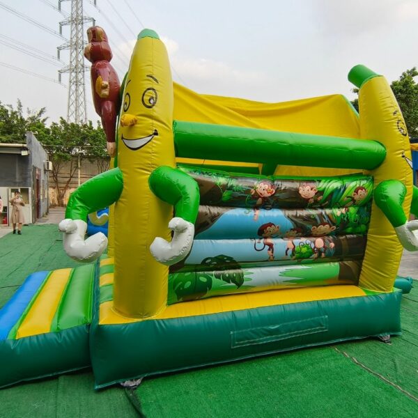 Custom Inflatable Model Monkey Theme Commercial Inflatable Bounce castle Inflatable Bouncer jumping for Sale - Image 5