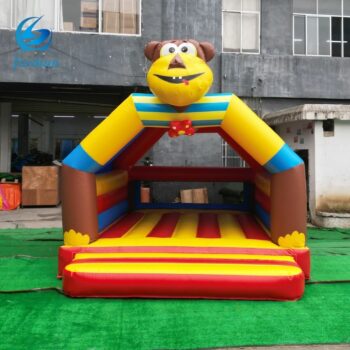 Commercial Jumpers Inflatable Monkey Theme Bouncy Castle bounce house For Kids Outdoor Party
