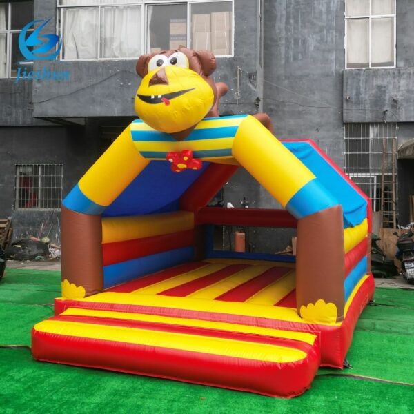 Commercial Jumpers Inflatable Monkey Theme Bouncy Castle bounce house For Kids Outdoor Party - Image 4