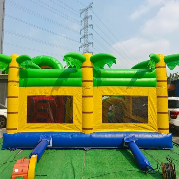 Commercial Outdoor Kids Bounce House Bouncer Combo with Slide Crocodile Jungle Inflatable Bouncy Jumping Castle - Image 5