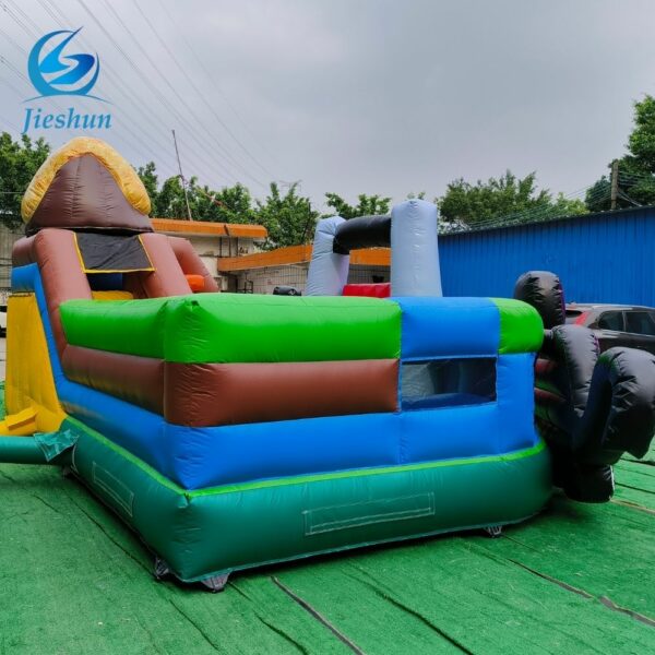 Dino Dash Inflatable Bouncy Slide Dinosaur & Car Theme Fun for Kids bounce house Outdoor Play Equipment - Image 5