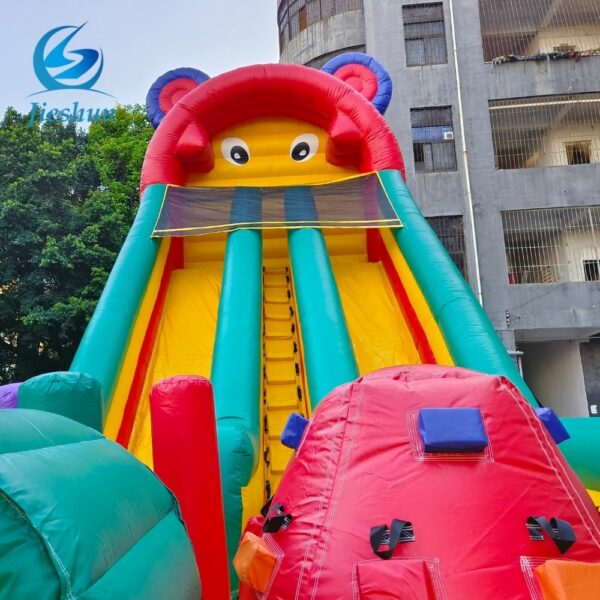 Customized Mouse cartoon theme park inflatable playground kids inflatable slide castle - Image 5