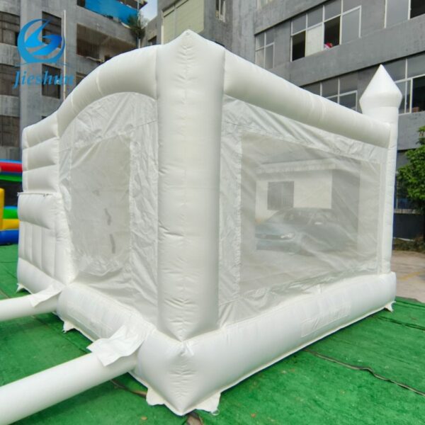 Kids Adult Outdoor Party Event Large 13X13ft Commercial PVC White Inflatable Bounce House Combo Bouncy Castle Wedding - Image 4