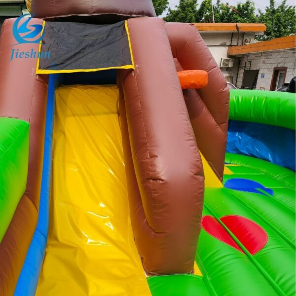 Dino Dash Inflatable Bouncy Slide Dinosaur & Car Theme Fun for Kids bounce house Outdoor Play Equipment - Image 6