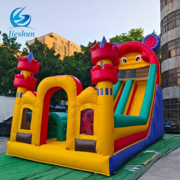 Customized Mouse cartoon theme park inflatable playground kids inflatable slide castle - Image 4