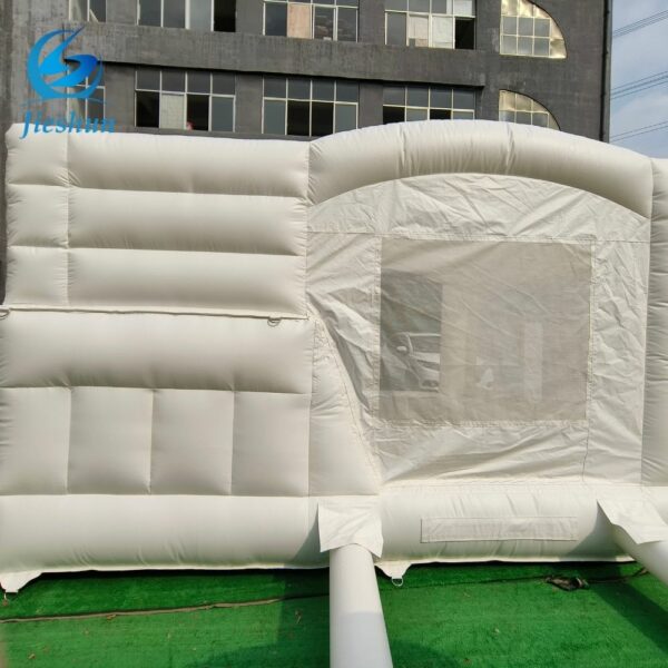 Kids Adult Outdoor Party Event Large 13X13ft Commercial PVC White Inflatable Bounce House Combo Bouncy Castle Wedding - Image 5