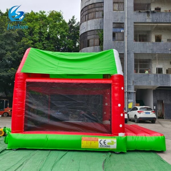 New Year Christmas Inflatable Bounce House Children Bouncy Castles bouncer house For Sale - Image 4