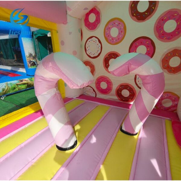 Sweet Candy inflatable Jumping Castle Slide Bouncing Castle Inflatable Bounce House Combo for kids - Image 6