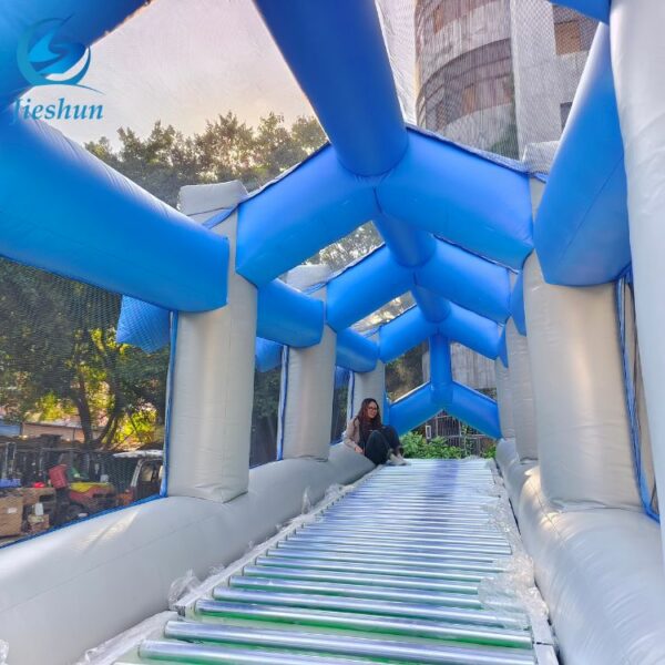 hot selling inflatable Water roller slide high quality water inflatable water slide - Image 6