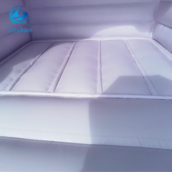 Wedding Party Inflatable Bounce House Trampoline Rainbow White Bounce House - Image 7
