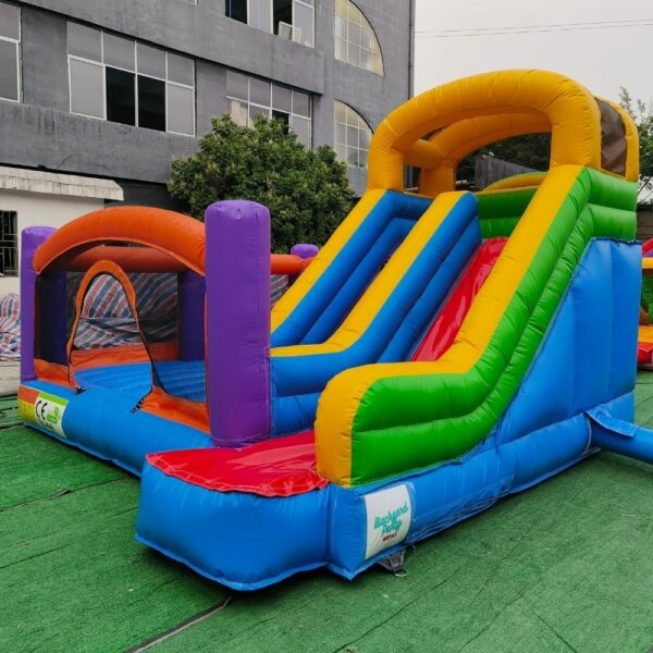 Bounce House Inflatable Kid Castle Slide Inflatable Bounce Houses Bouncing House With Slide For Kids - Image 2