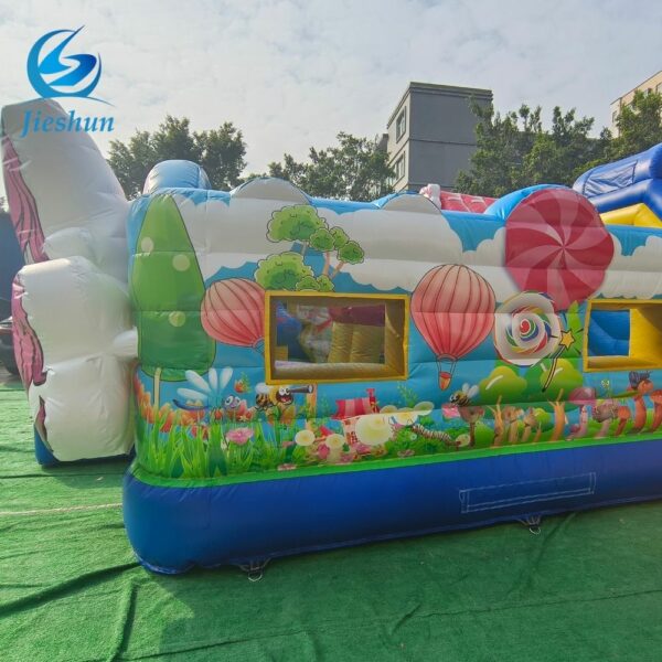 Custom Theme Inflatable bouncer bounce house Fantasy unicorn mushroom house Outdoor bouncy castle - Image 5