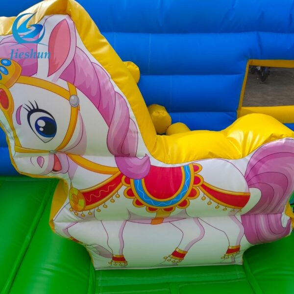 Custom Theme Inflatable bouncer bounce house Fantasy unicorn mushroom house Outdoor bouncy castle - Image 7