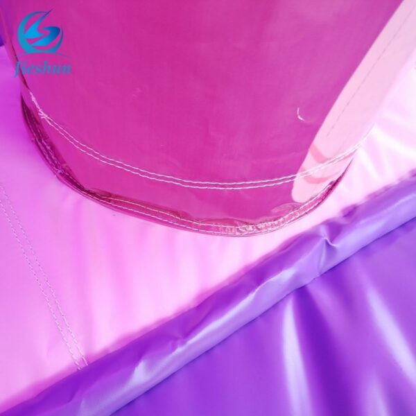 Outdoor commercial princess castle inflatable jumping castle pink bounce house for party - Image 7