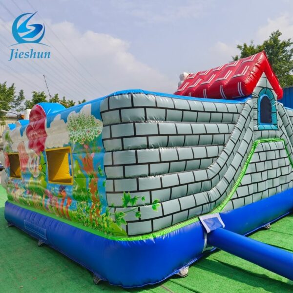 Custom Theme Inflatable bouncer bounce house Fantasy unicorn mushroom house Outdoor bouncy castle - Image 6