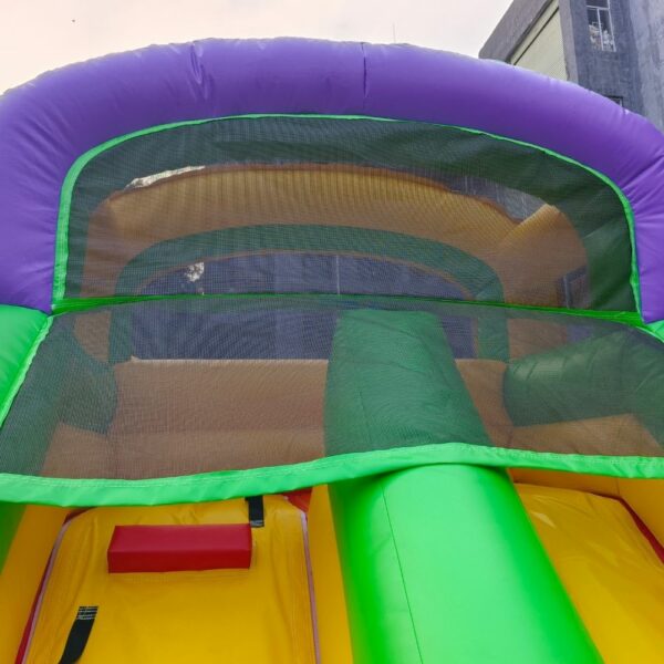 customized rainbow inflatable bounce castle children outdoor amusement park inflatable bouncing slides - Image 7
