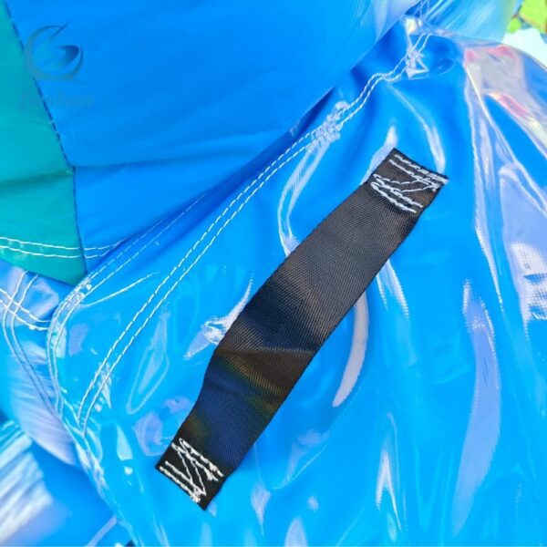 Deep blue fish inflatable bouncer Factory high quality bounce house with slide Jumping Bouncer Castle Combo for partyrentals - Image 7