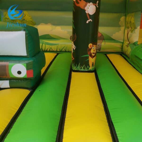 Commercial Outdoor Bouncer Infant Games lion animal Inflatable Bounce House With Slide Inflatable Combo For Kids - Image 5