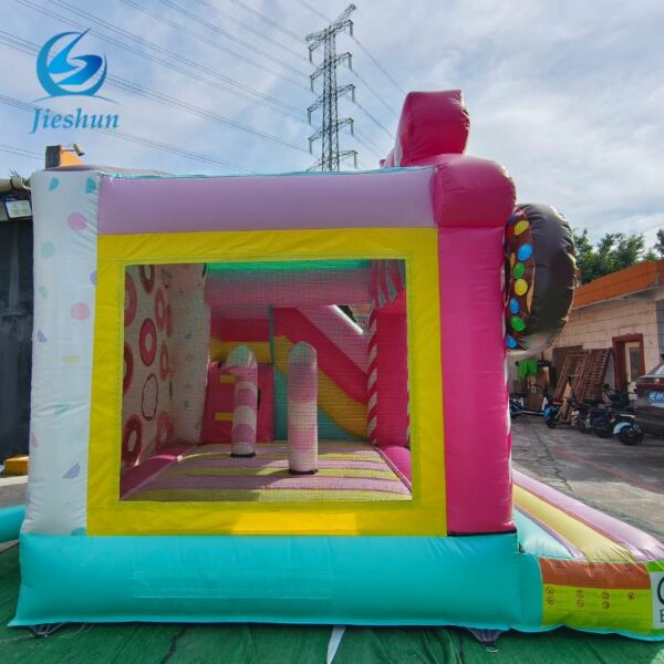 Sweet Candy inflatable Jumping Castle Slide Bouncing Castle Inflatable Bounce House Combo for kids - Image 8