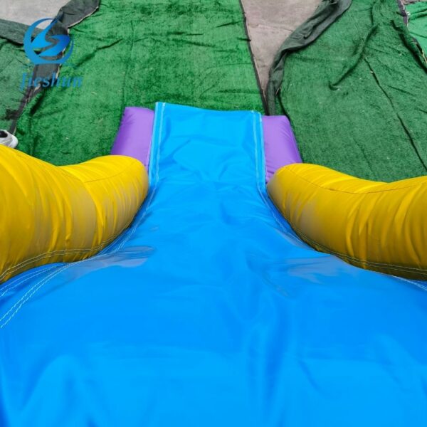 Custom pvc kids Jumping Bounce House combo with Slide castle inflatable dinosaur dark green bouncer - Image 7