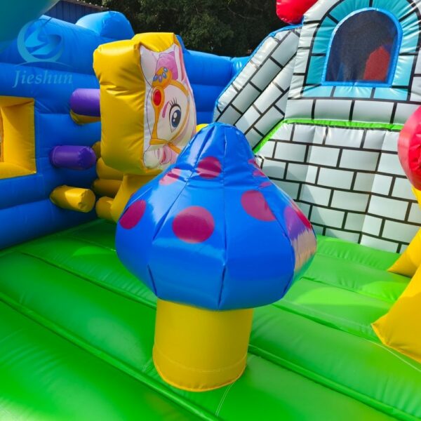 Custom Theme Inflatable bouncer bounce house Fantasy unicorn mushroom house Outdoor bouncy castle - Image 8