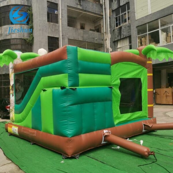 Outdoor kids party bouncing castles combo jumping inflatable dinosaur bouncy castle bounce house - Image 4