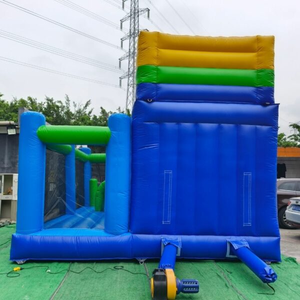 Factory price Inflatable Bounce House Slide Jumping Castle Combo wiht slide for children for fun - Image 6