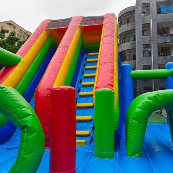 Factory price Inflatable Bounce House Slide Jumping Castle Combo wiht slide for children for fun - Image 7