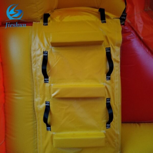 kids party inflatable fire theme commercial  fire truck bounce house jumping combo with slide - Image 5