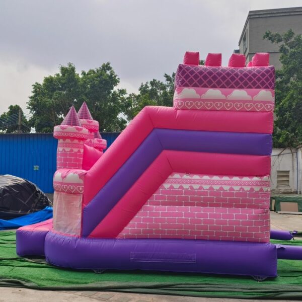 Customized Princess Inflatable bouncer bounce house Jumper Bouncy Castle With Slide Outdoor jumping castle Combo - Image 4