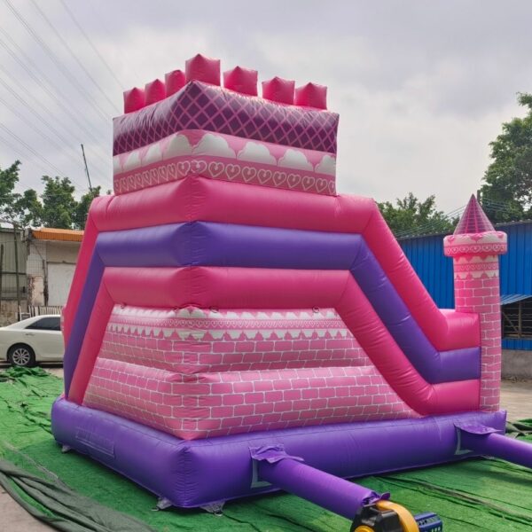 Customized Princess Inflatable bouncer bounce house Jumper Bouncy Castle With Slide Outdoor jumping castle Combo - Image 5