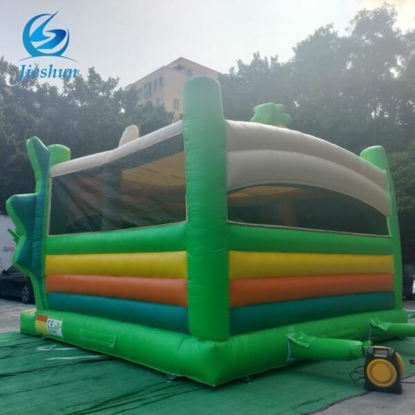 Commercial kids PVC inflatable jumping bouncy castle rabbit carrot theme inflatable bounce house for sale - Image 6