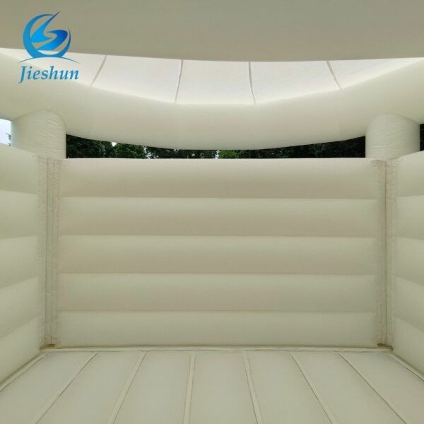 white commercial high quality PVC material wedding bouncy house outside inflatable castle and inflatable bouncy dome - Image 6