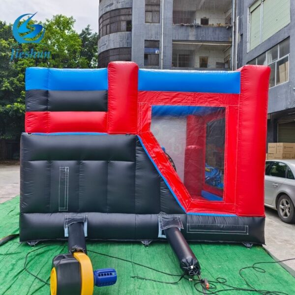 High Quality Commercial Portable Tiktok Inflatable Bouncer Combo Party Bounce House Bouncy Castle with Slide - Image 3
