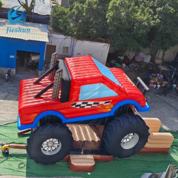 Commercial inflatable bouncer combo bouncy castle jumper bouncy toddler Monster Truck bounce house with water slides - Image 4