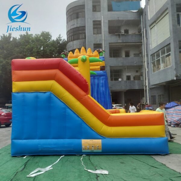 Manufacturer supply inflatable bounce house with slide bouncer double slide jumping castle for sale - Image 6