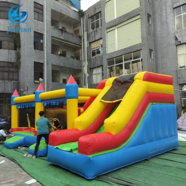 Commercial adult bounce house slide combo rental jump houses inflatable bouncy castle with slide - Image 4