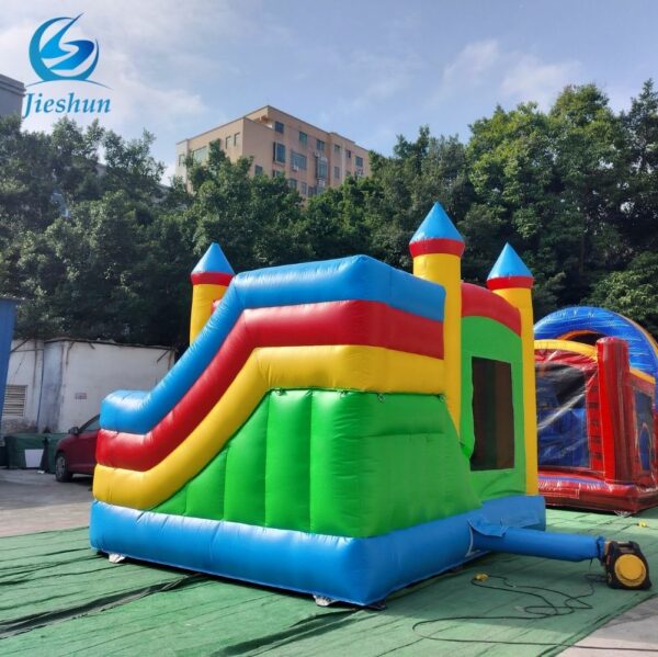 Colorful Inflatable Bouncer Combo Slide Inflatable Bounce House With Slide for Commercial leasing business - Image 4
