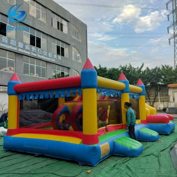 Commercial adult bounce house slide combo rental jump houses inflatable bouncy castle with slide - Image 8