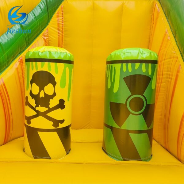 Commercial inflatable Bouncy Castle obstacle game course outdoor inflatable obstacle with slide - Image 8