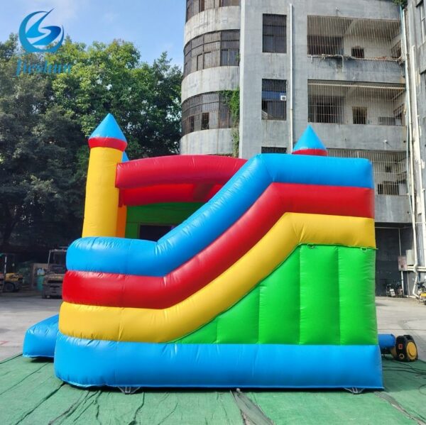 Colorful Inflatable Bouncer Combo Slide Inflatable Bounce House With Slide for Commercial leasing business - Image 6