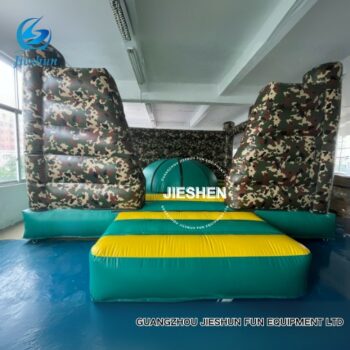 Tactical Ops Commercial Camo Bounce –  Military Theme | Heavy-Duty 0.55mm PVC | B2B Rental & Bulk Pricing