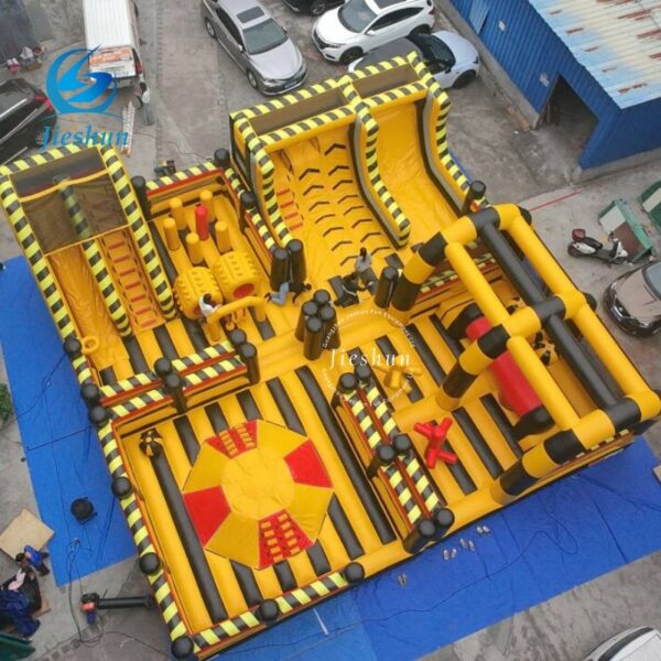 Mega Inflatable Play City – Giant 30ft Adventure Park with 10+ Activities | FREE Safety Kit + Repair Warranty | Perfect for Backyard Parties & Events! - Image 3