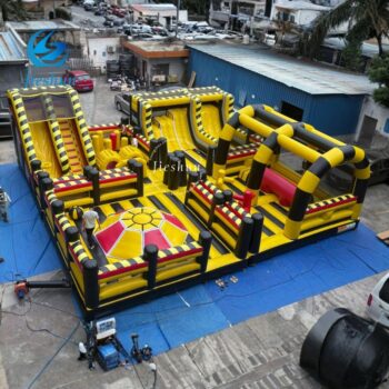 Mega Inflatable Play City – Giant 30ft Adventure Park with 10+ Activities | FREE Safety Kit + Repair Warranty | Perfect for Backyard Parties & Events!