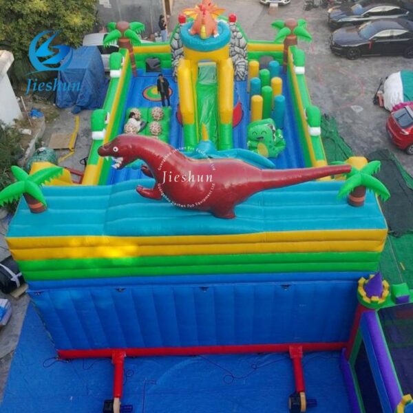 Large Inflatable Bouncy Castle for Kids - Outdoor Playground with Slide, Safe & Durable - Image 5